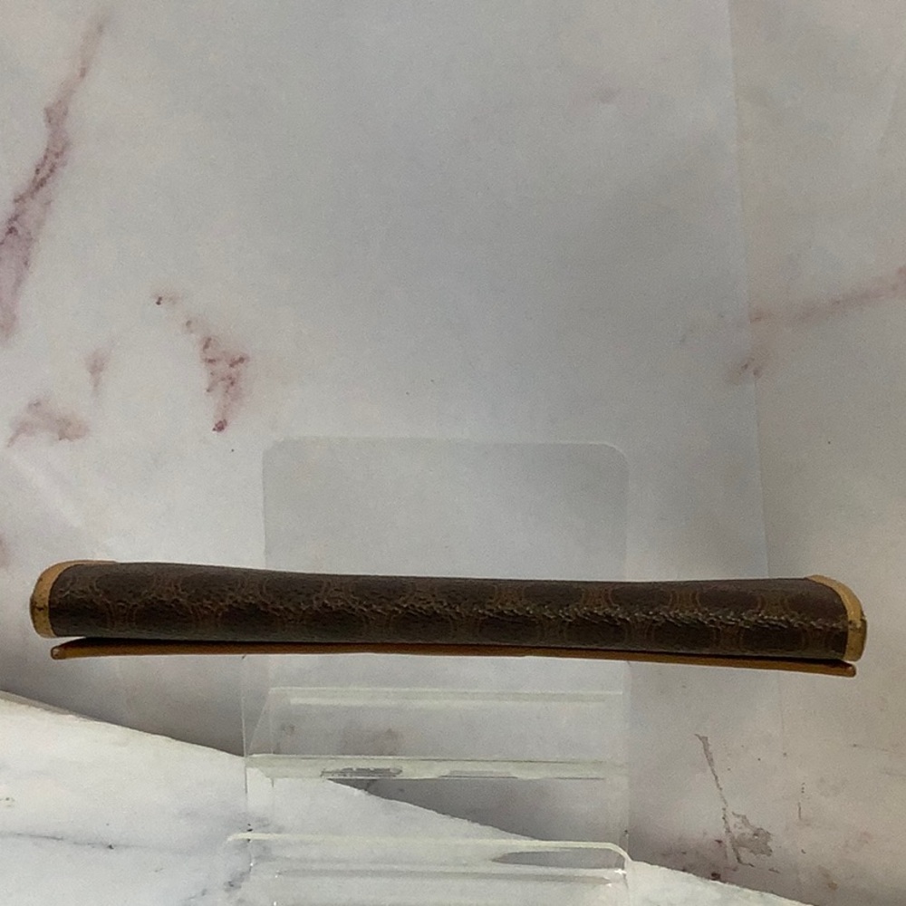 GUC Celine Macadam Brown Long Wallet - Picture 3 of 7